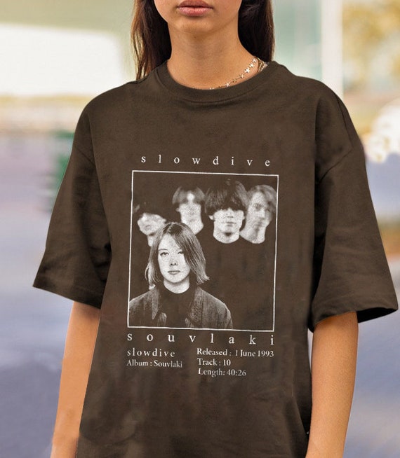Slowdive Album Souvlaki T-shirt, Slowdive Band, Album Souvlaki Vintage  Tshirt Gift for Men Women Unisex Tshirt 