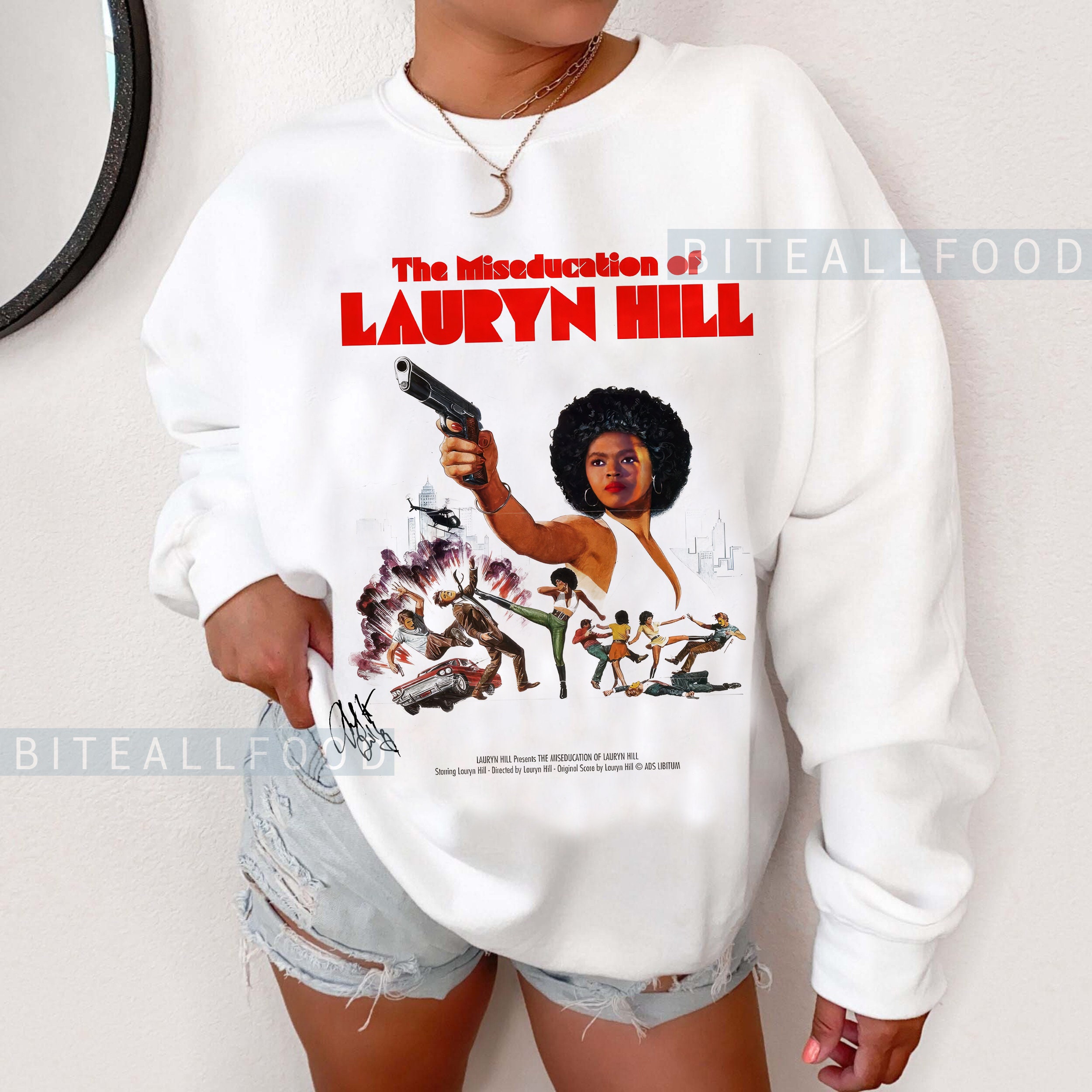 Lauryn Hill T-shirt: Retro Hip-hop Music Tee - Etsy