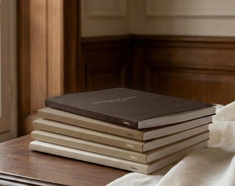 Personalized A5 Journal, Custom Title Notebook, Elegant Lined Notebook, Minimalist Stationery, Timeless Journal, Custom Writing Notebook