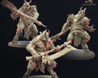 Chaos Beastmen, Tales Keeper Big and Heavy Satyrs