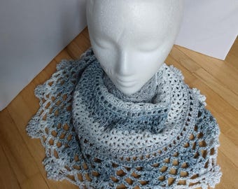 Handmade Crochet Shawl - Elegant Lace Design