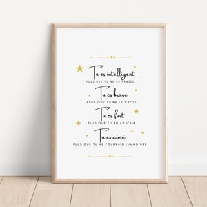 Mantra Motivation Kinderposter