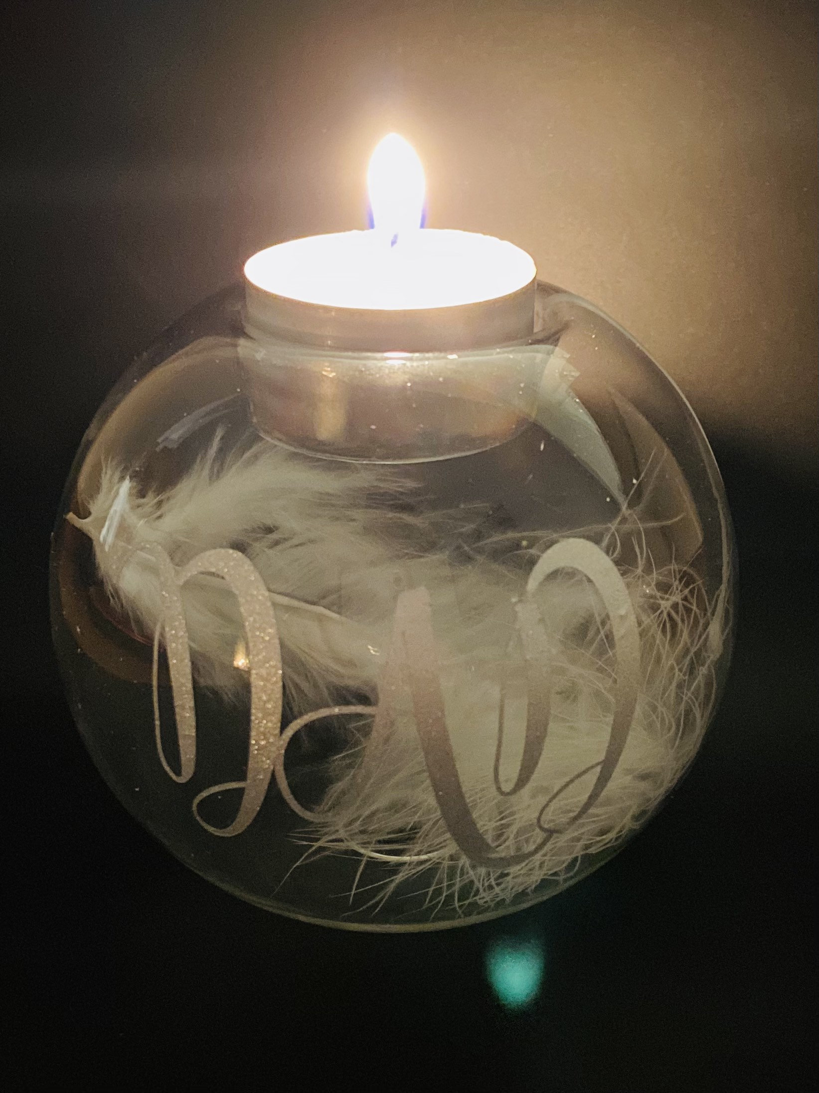 Memory Tealight Holder Light a Candle in Memory of a Special Etsy