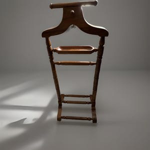 Vintage Ethan Allen Herren-Garderobenständer aus Holz