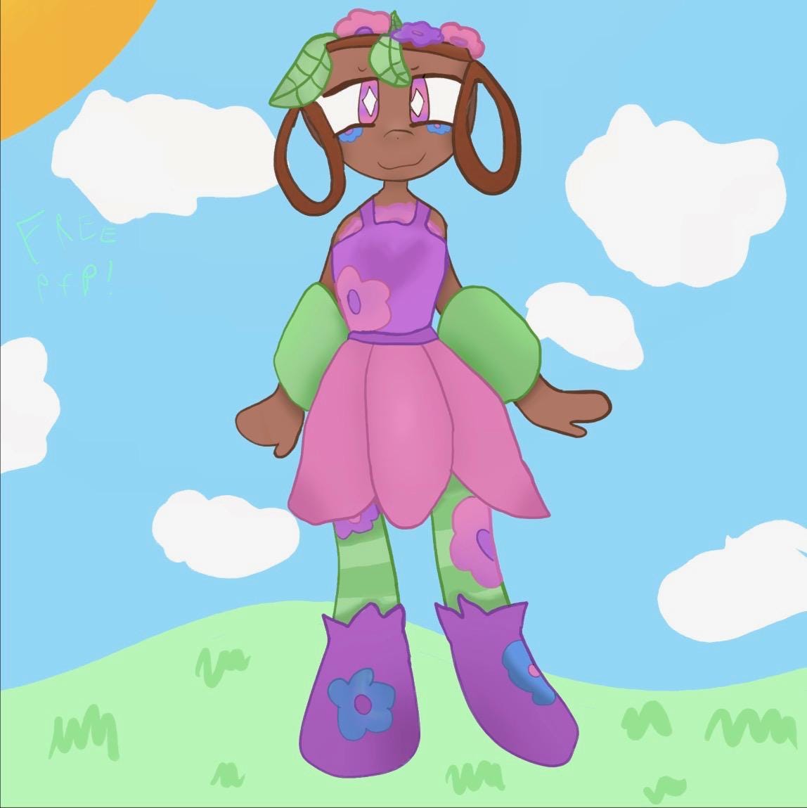 Hand Draw Toons Fans of Dandys World Fan Art Sticker - Cute Fantasy ...