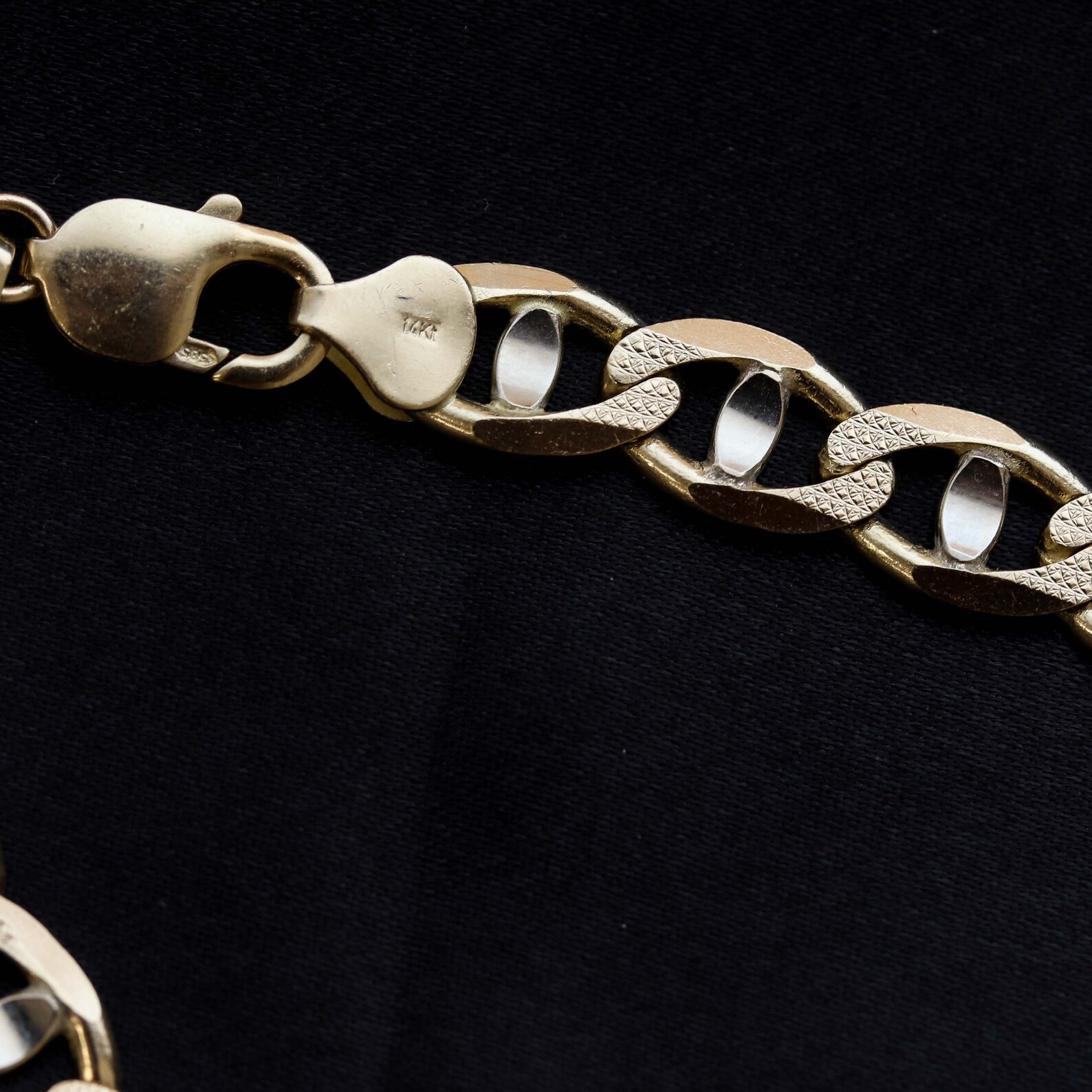 14K Gold Necklace 14K Gold Chain Solid Gold Necklace Solid Etsy