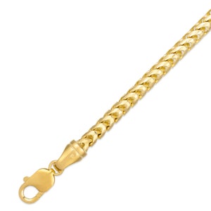 14k Franco Gold Chain, Solid Gold Chain 14k Franco Chain, Gold Franco Chain, 14k Gold Chain Solid Gold Franco Chain, Mens Franco Chain