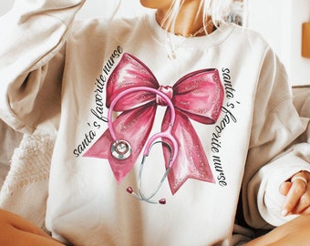 Nurse Christmas Sweatshirt, RN Christmas Sweatshirt, Christmas Nursing Sweatshirt, Christmas Nurse Sweater, Nurse Crewneck, Gift for Nurse