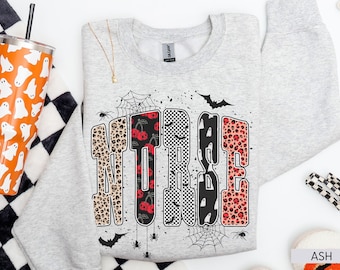 Nurse Halloween Sweatshirt, Halloween Nurse Sweatshirt, Spooky Nurse Shirt, RN Halloween Crewneck, Halloween Nursing Sweater, Nurse Gift