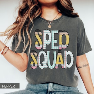 Special Education Teacher Shirt Comfort Colors, Teacher Team Shirt, Back to School Teacher Shirt, SPED Squad Shirt, SPED Teacher Gift