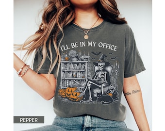 Halloween Book Shirt, Funny Book Shirt, Book Lover Shirt, Bookish Tee, Reading Tshirt, Gift for Book Lover, Bookish Gift, Librarian Tee
