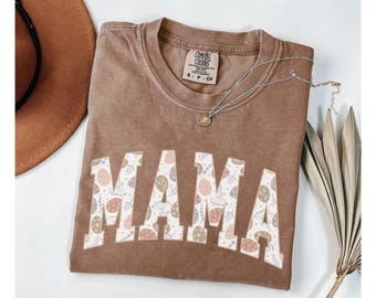 Mama Easter Comfort® Colors Shirt, Easter Mom Shirt, Mama Easter Shirt, Mama Easter Crewneck, First Time Mom Gift, New Mom Gift, Mama Tees