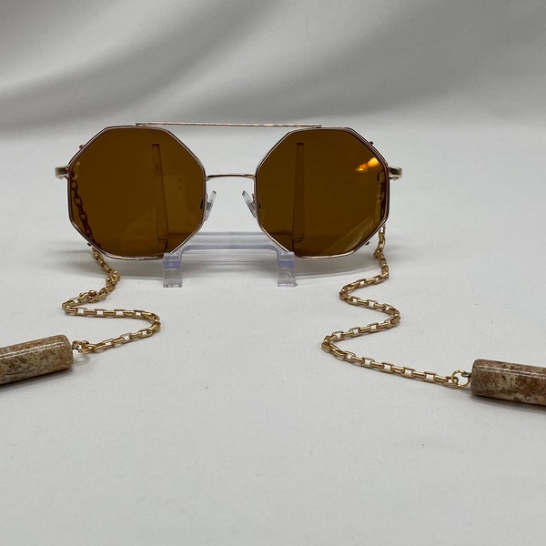 Picture Jasper Gold Armless Sunglasses