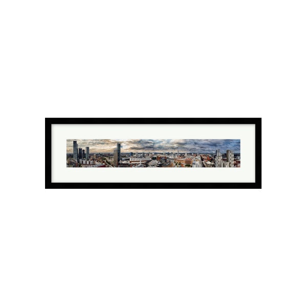 Manchester, Panoramic, Skyline,  LIMITED EDITION PRINT.  Architecture, Wall Art, Cityscape, Office Wall Art, Photography.