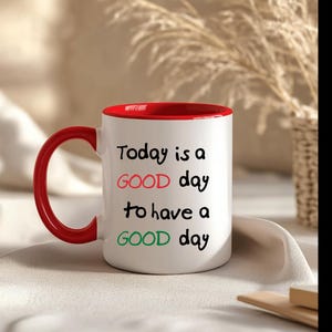 Accent Motivational Coffee Mug - Perfect Gift for Coffee Lovers, Office Decor, Inspirational Quote, Birthday Present, Home Essentials
