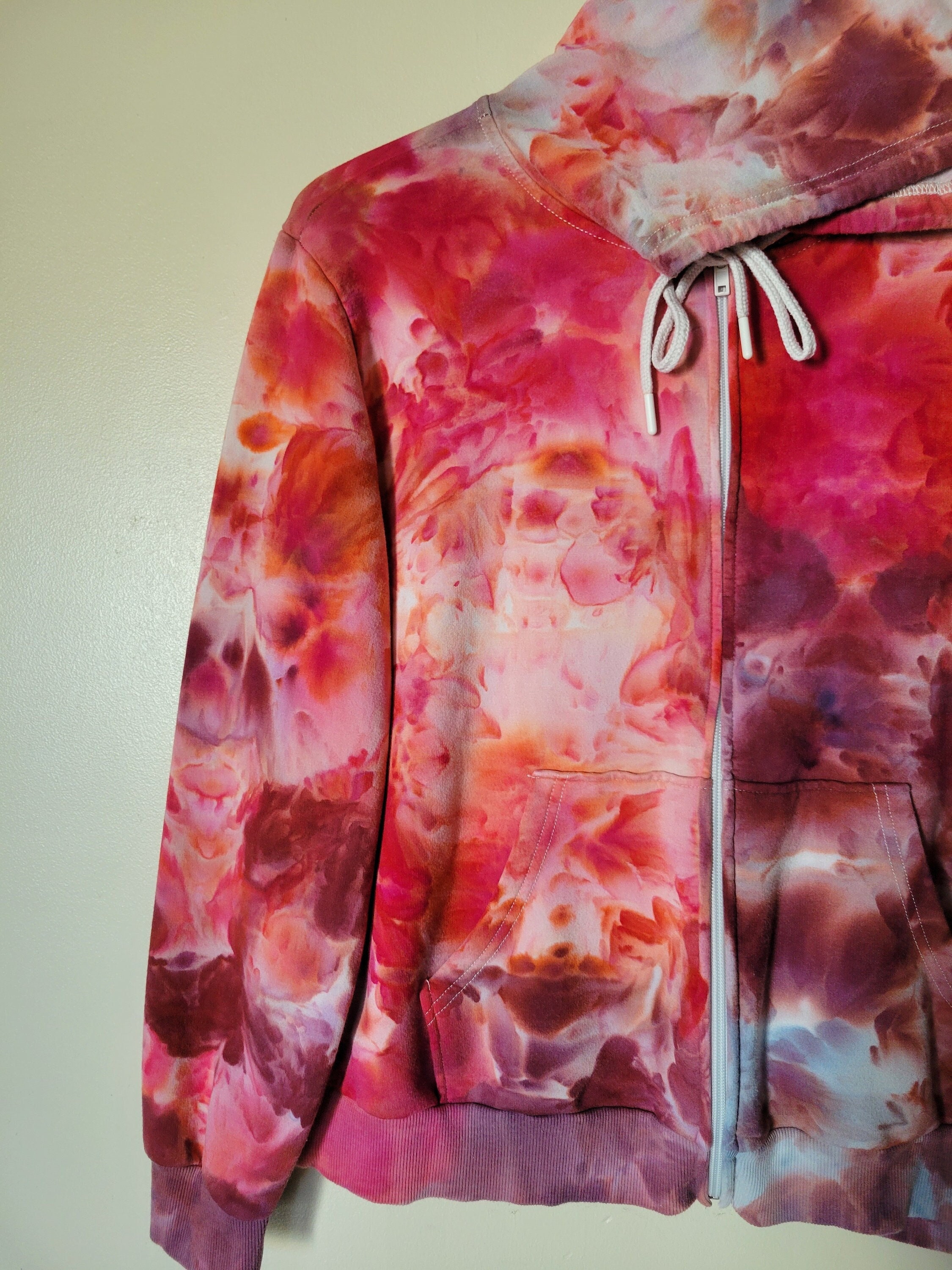 Women's Extra Long Full Zip Sweatshirts