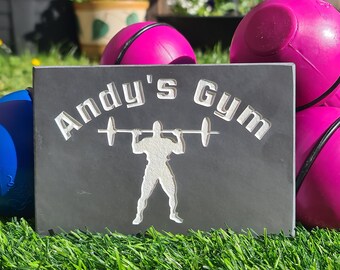 Personalised Home Gym Sign