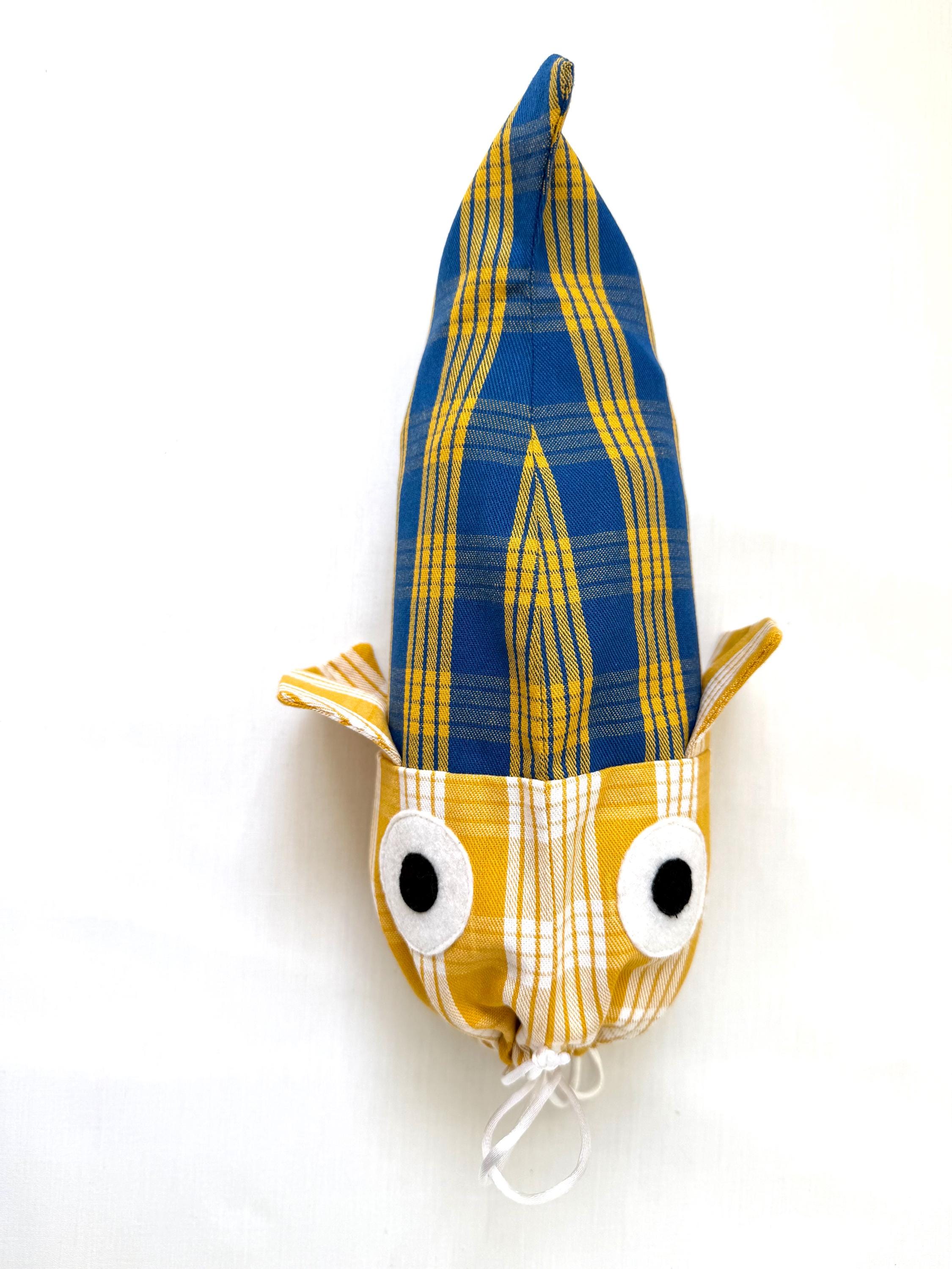 Fish Drawstring Bag Hawaiian Print Drawstring Fish Bag - Etsy