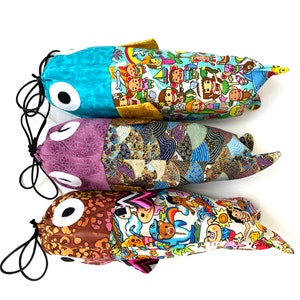 Hawaiische Print Kordel Fisch Tasche