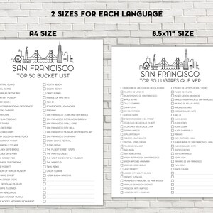 San Francisco Travel Planner Checklist