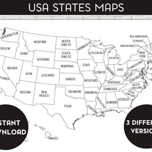 USA Karte, USA USA Verkaufskarte, druckbare USA Karte zum Ausmalen, USA Staaten Namen, US Staaten Post Abkürzung Karte
