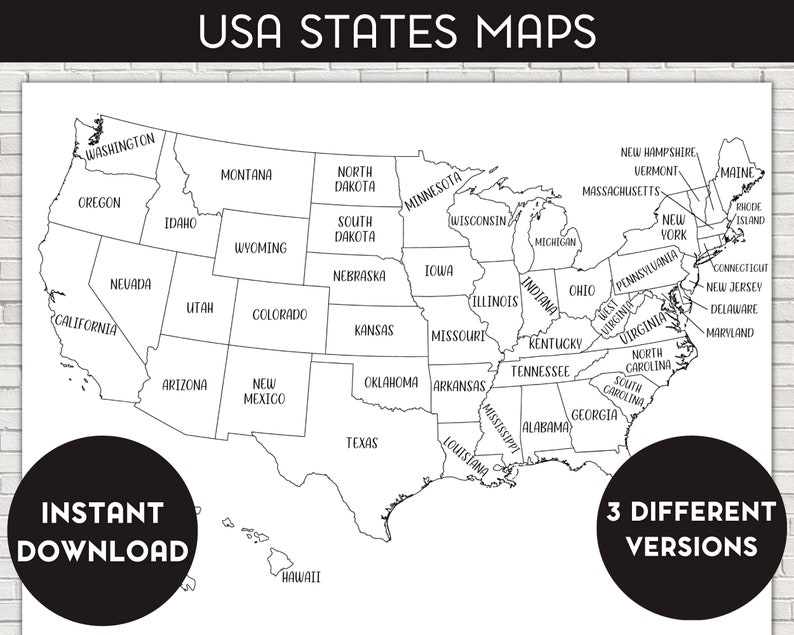 United States Map USA States Sales - Il 794xN.4762660999 Hk9v 