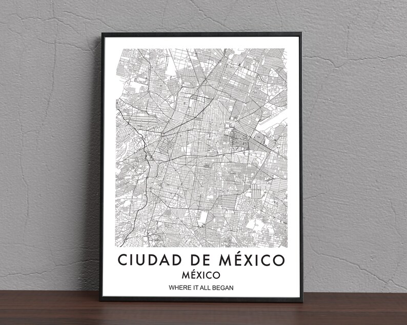 Custom City Map Any City Map - Il 794xN.4784147281 8941