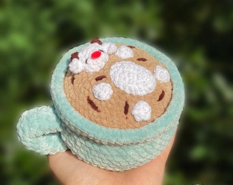 Cute Moo in a Mug Plushie PDF Pattern