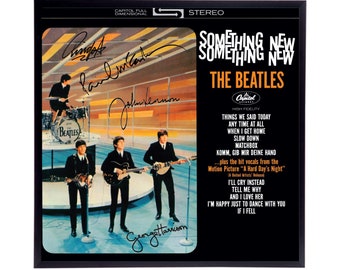 The BEATLES Autographed Album Cover Reprints / Choose from 6 different covers