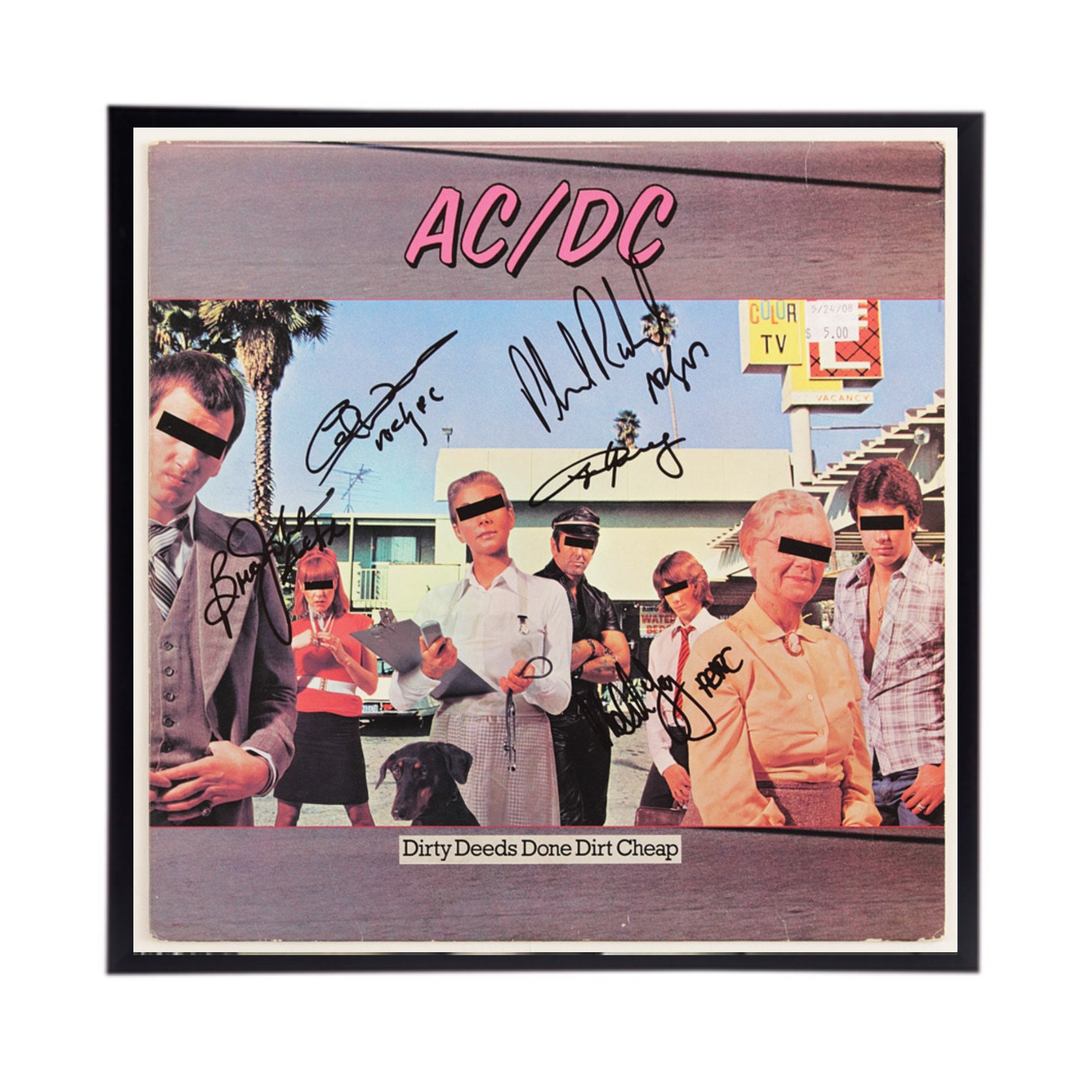 レア　acdc 直筆　サイン　ac/dc アンガスヤング　ハードロック ACDC、Who Made Who / レコード - Etsy 日本