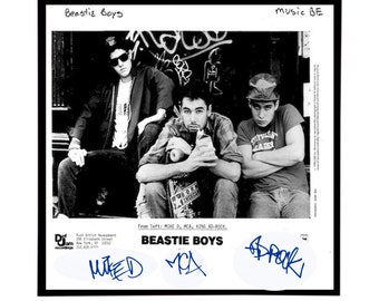 Autographed Beastie Boys 