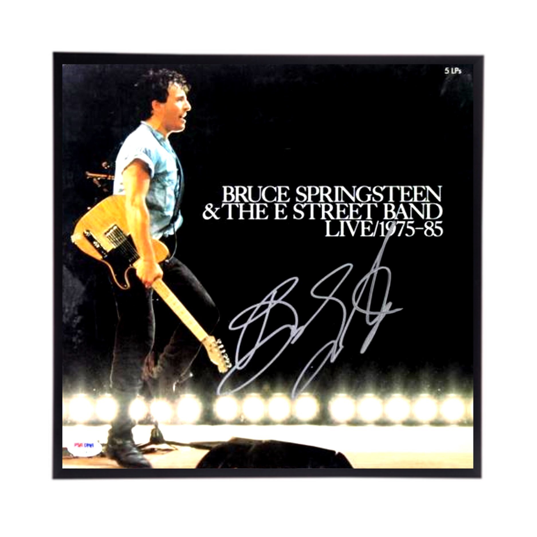 レアBruce Springsteen サインCD ブルーススプリングスティーン ブルーススプリングスティーン サイン 直筆 アナログ レコード
