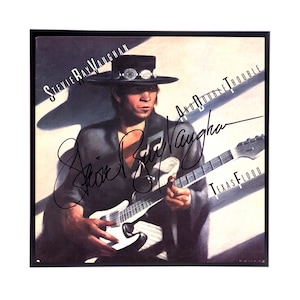 Stevie Ray Vaughan Autographed Album Cover Replicas / Purchase the listing, message me the album cover and frame color you like.  Thank you