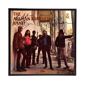 Allman Brothers Autographed Album Cover Reprints / Choose from 6 different covers / Greg Allman / Duane Allman