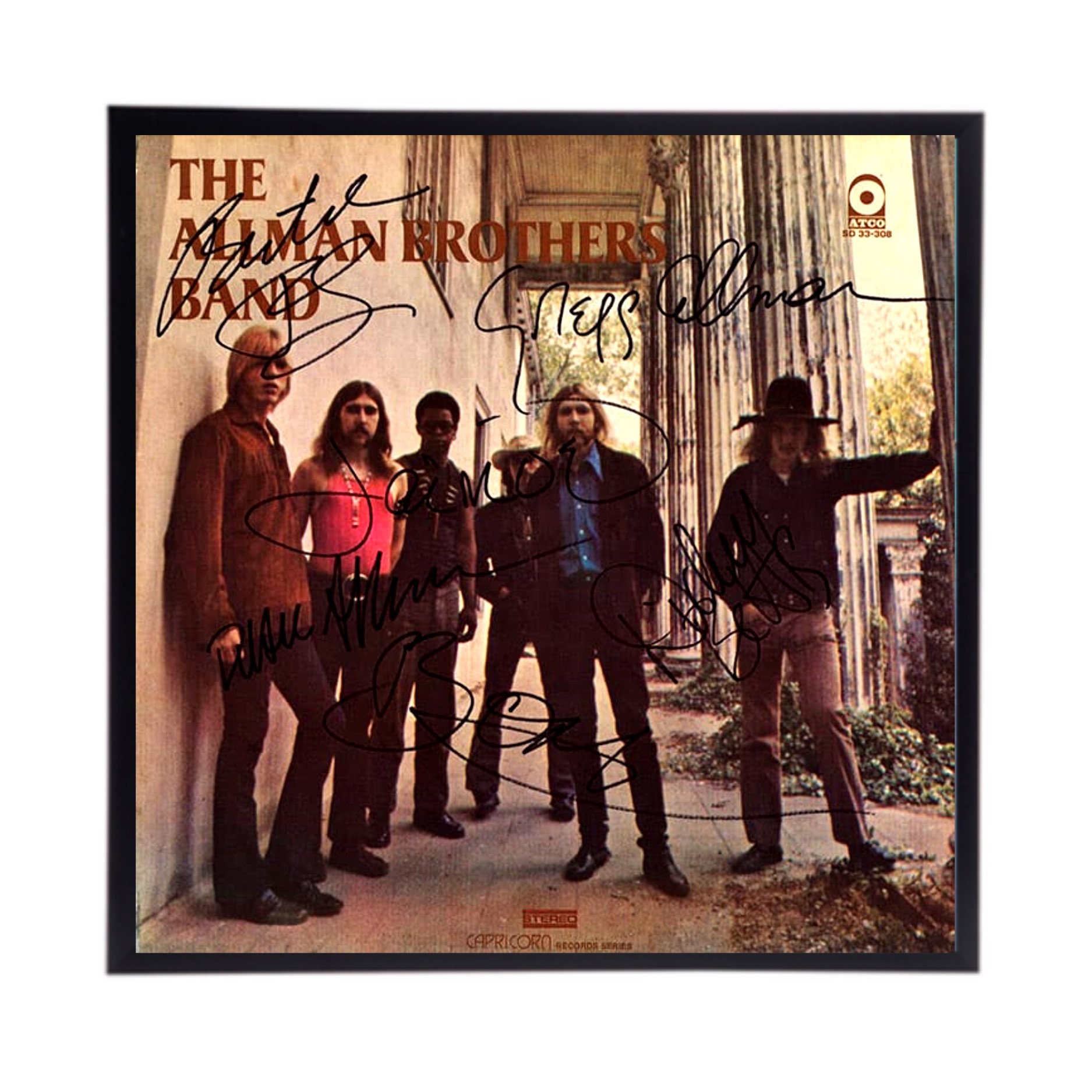 Allman Brothers Autographed Album Cover Reprints - Etsy