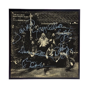 Allman Brothers Autographed Album Cover Reprints / Choose from 6 different covers / Greg Allman
