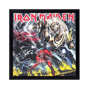 レア　Iron Maiden サイン入りCD アイアンメイデン Buy1get1free Iron Maiden Autographed Album Reprint / Bruce