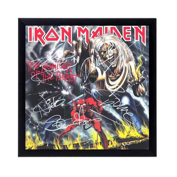 レア　Iron Maiden サイン入りCD アイアンメイデン レア Iron Maiden サイン入りCD アイアンメイデン レア Iron