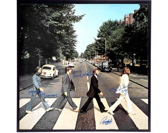 The BEATLES Autographed Album Cover Reprints / Choose from 6 different covers