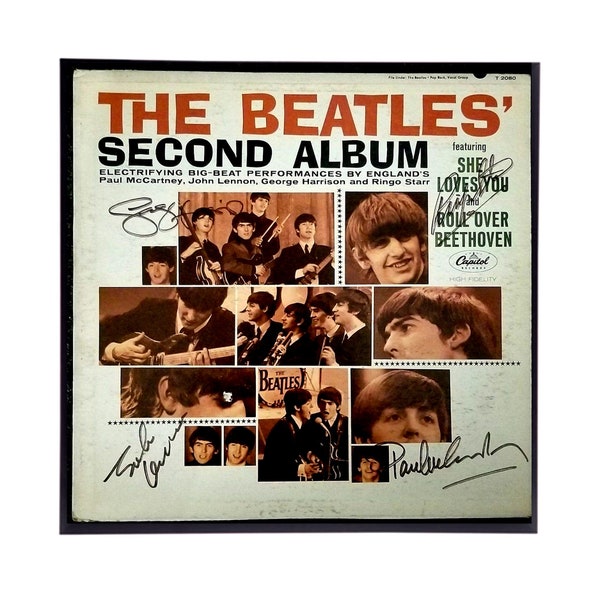 The BEATLES Autographed Album Cover Reprints / Choose from 6 different covers