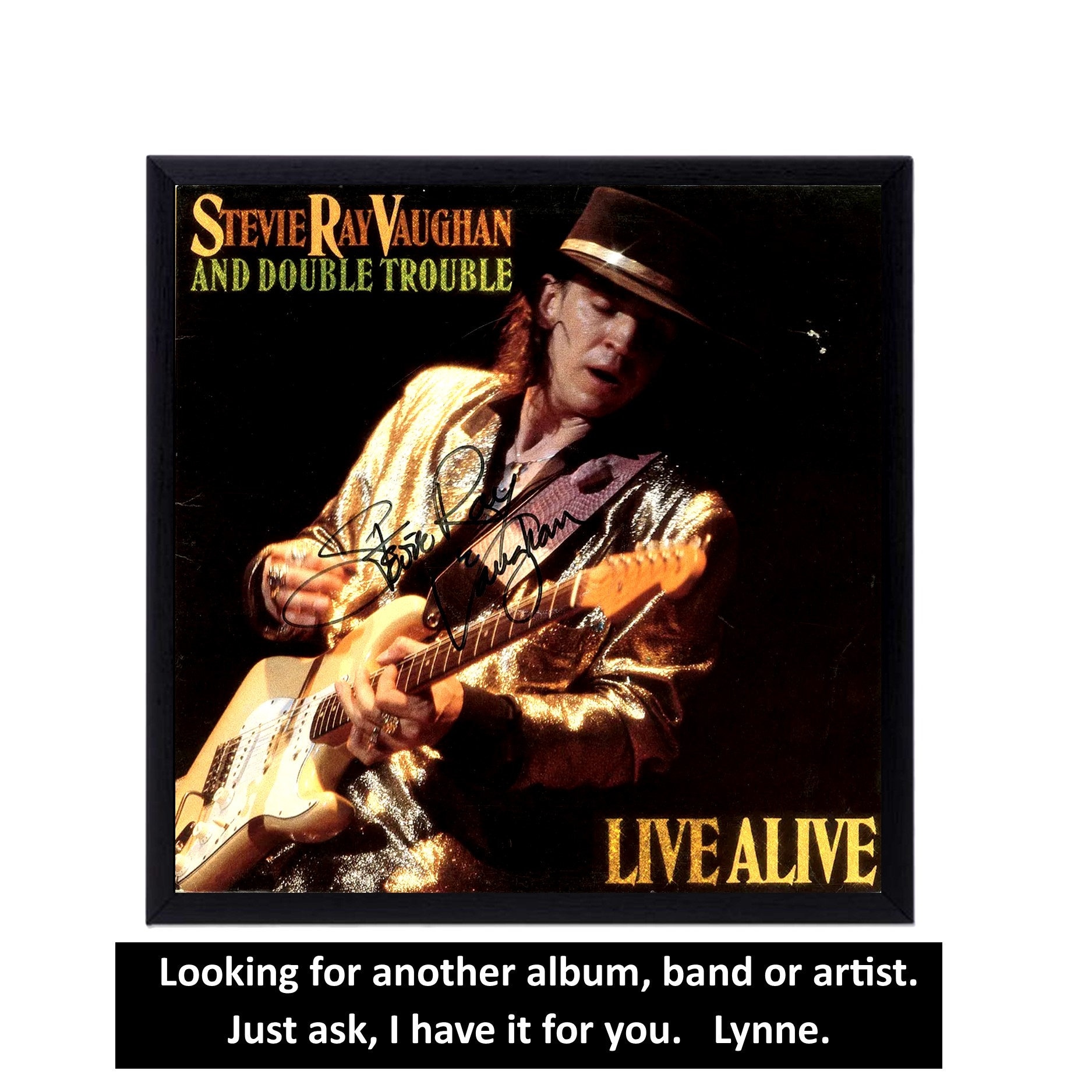 STEVIE RAY VAUGHAN アントンズ　ソロライブポスター Stevie Ray Vaughan and Double Trouble Reprint 13