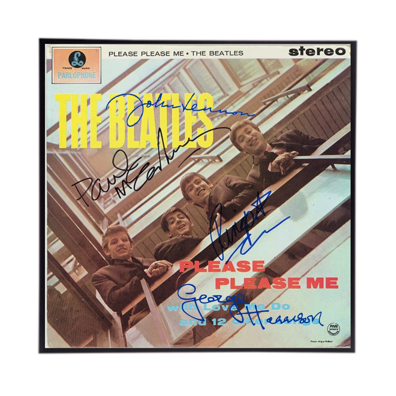 The BEATLES Autographed Album Cover Reprints / Choose From 6 Different ...