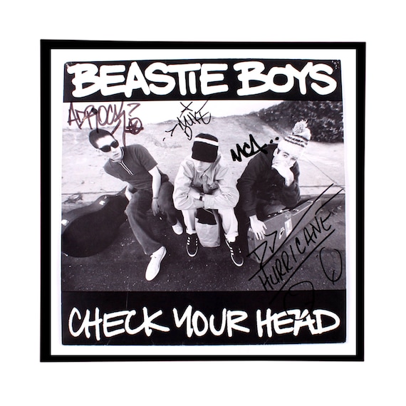 Beastie Boys Framed Autographed Album Cover Replica (12