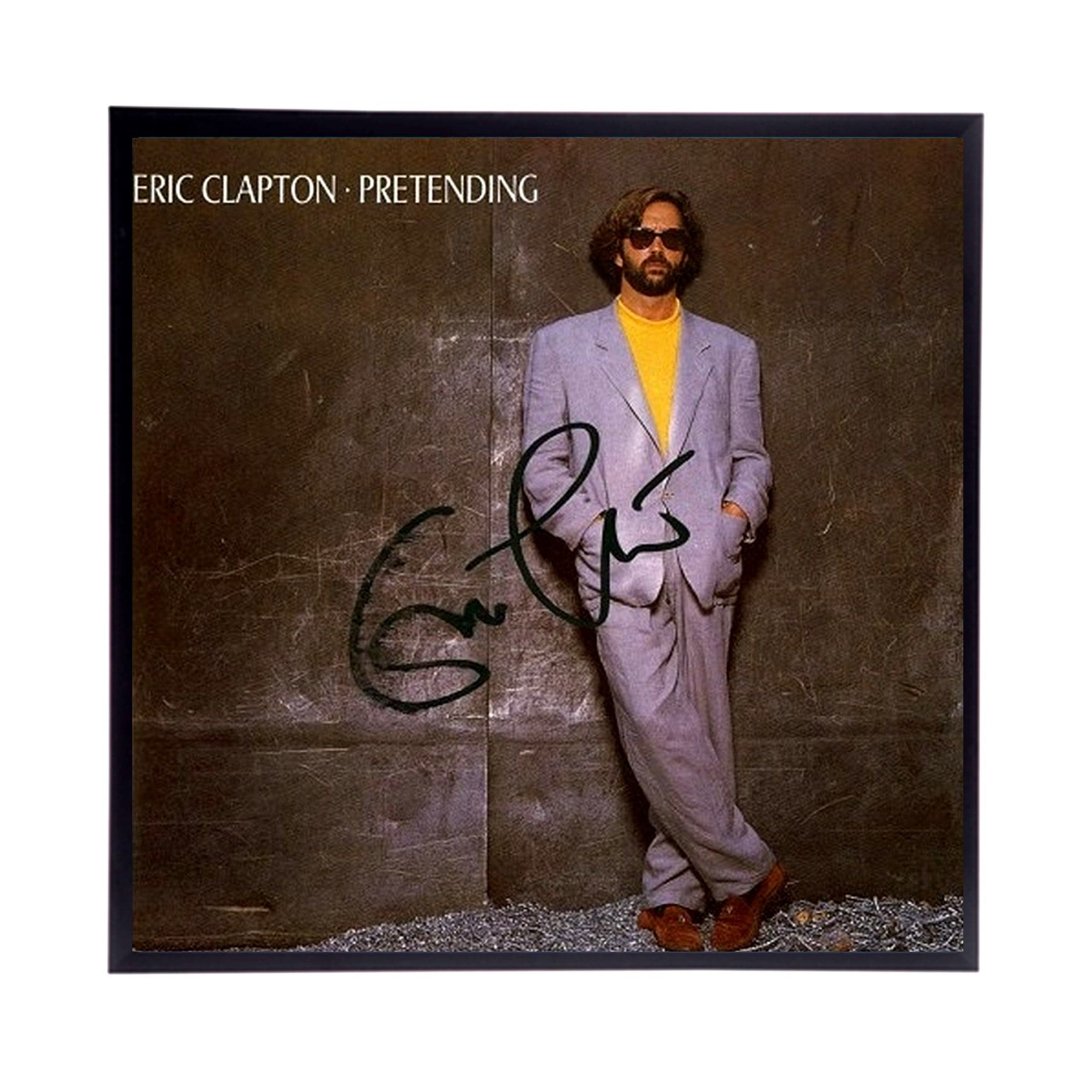 Eric Clapton Autographed Album Cover Reprint - Etsy