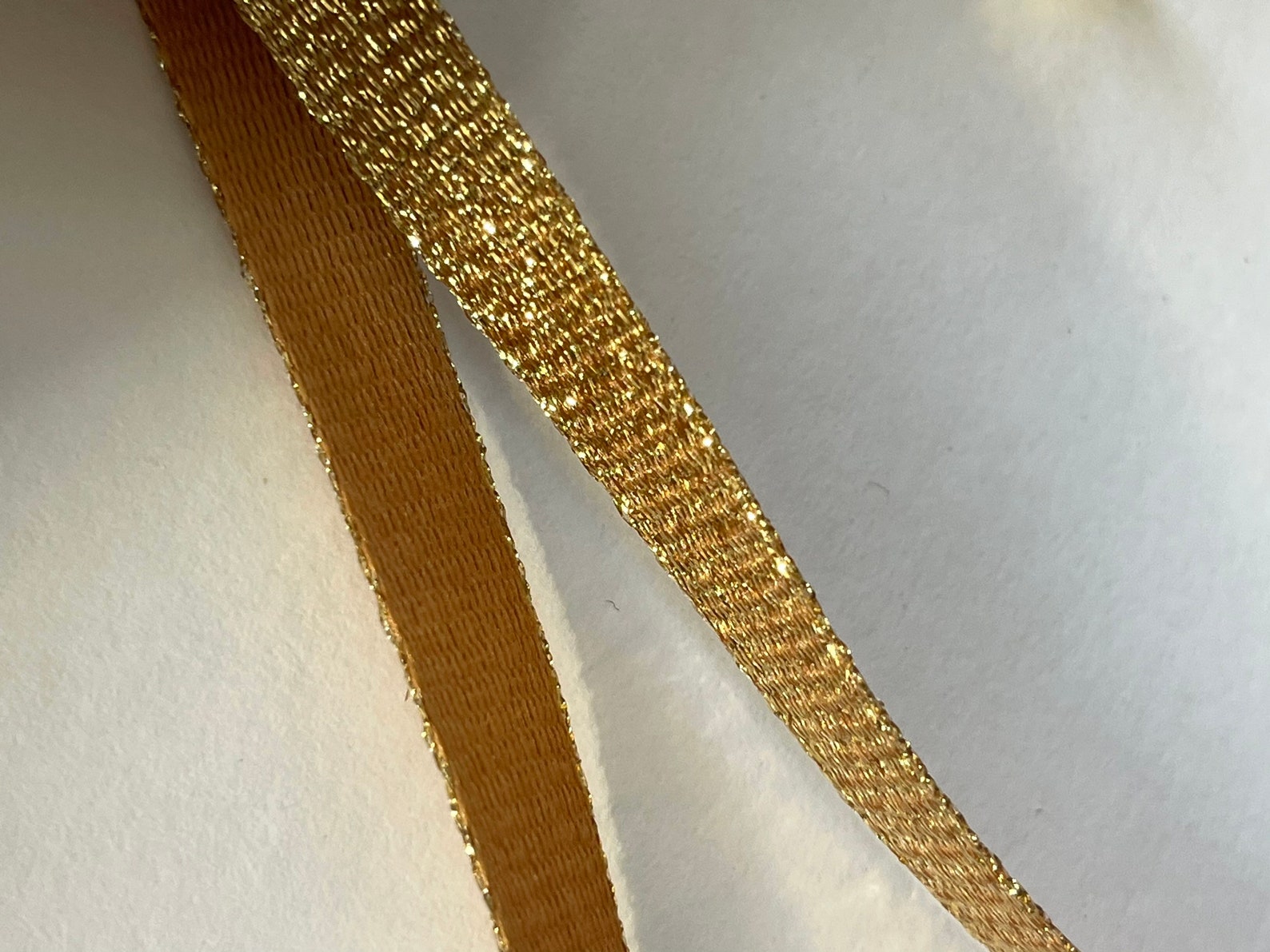 Metallic Gold Grosgrain Ribbon, High Quality Gold Ribbon Tape Trim ...