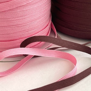 10 YARDS Middy Braid Tape Reversible Ribbon Tape, Vintage Flat Reversible Tape, Braided Ribbon Tape, Novelty Spring Ribbon, Easter Ribbons