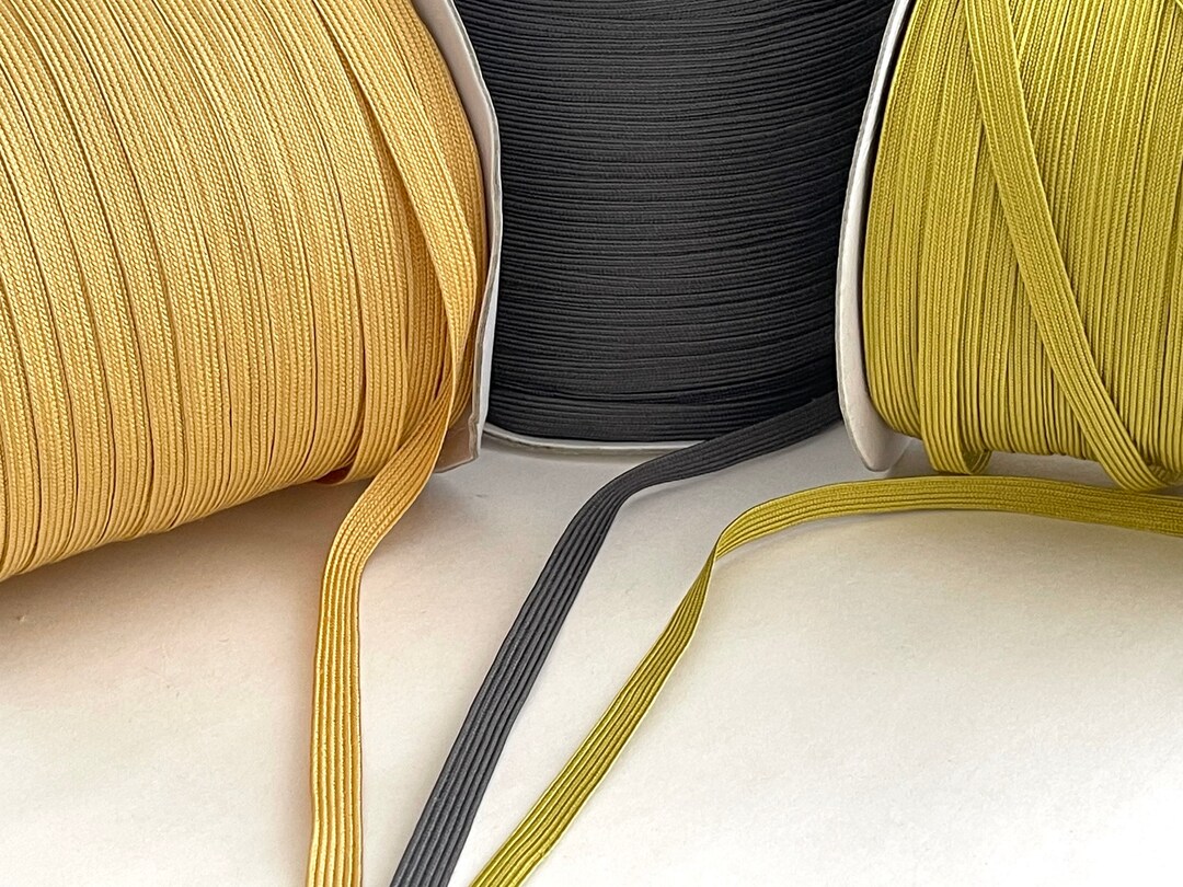 10 Yardsmiddy Braid Flat Reversible Tape, Braided Ribbon Tape Vintage