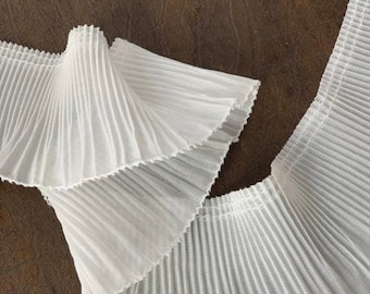 White Ruffle Trim | Etsy