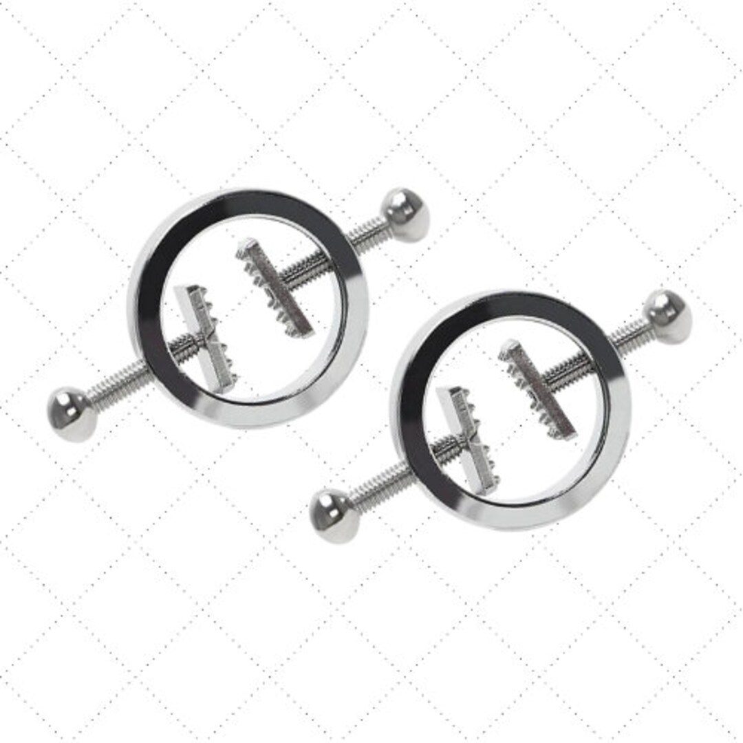 Stainless Steel Nipple Clips for Women Men/nipple Clamps Sex Toy
