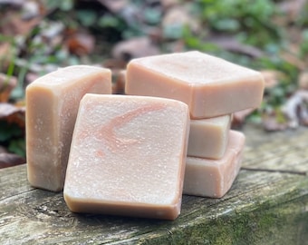 Wildflower Honey Goat Milk Soap - Handmade - Gift  - All Natural Soap - Palm and Phthalate Free -